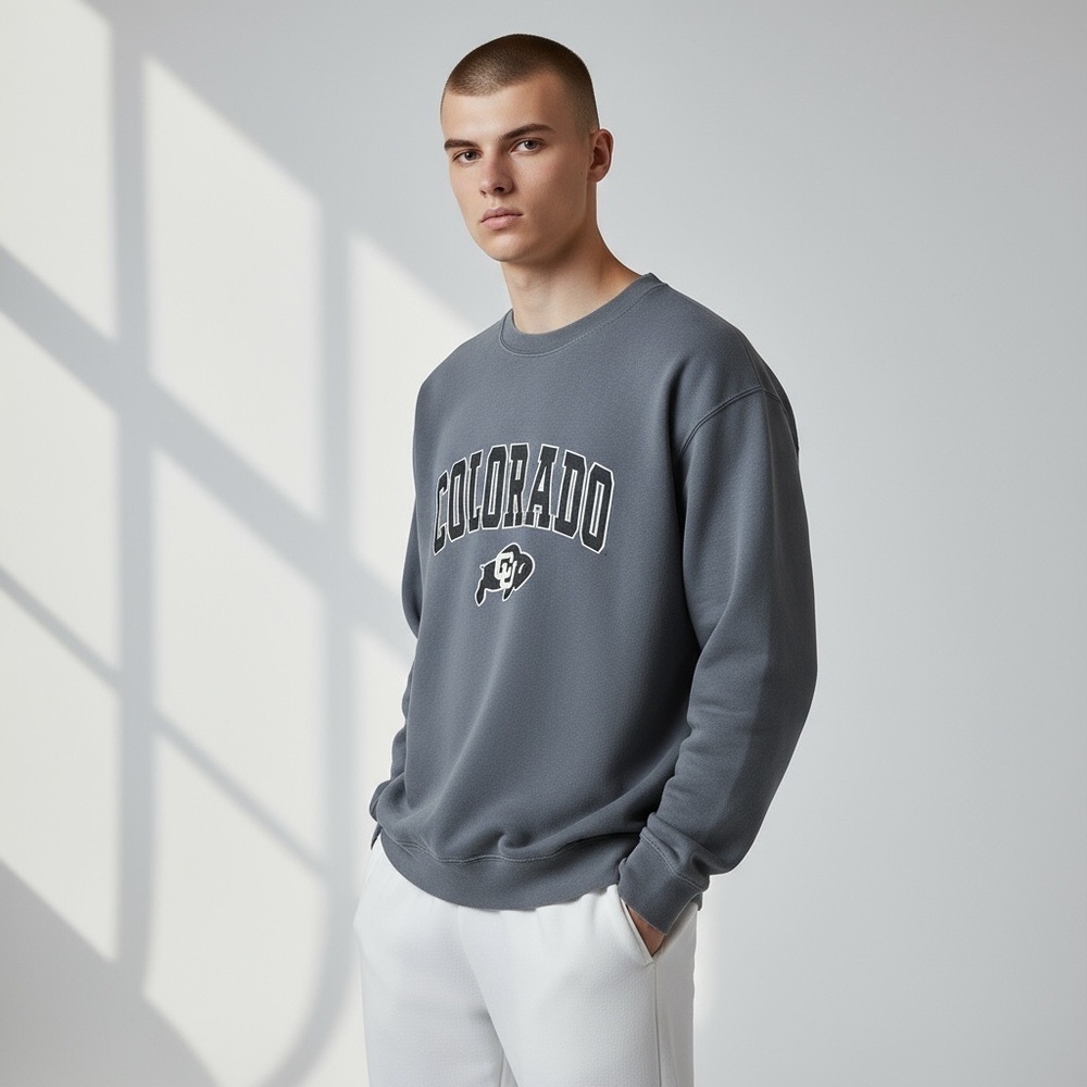 Colosseum Men’s XXL Black Fleece Sweatshirt